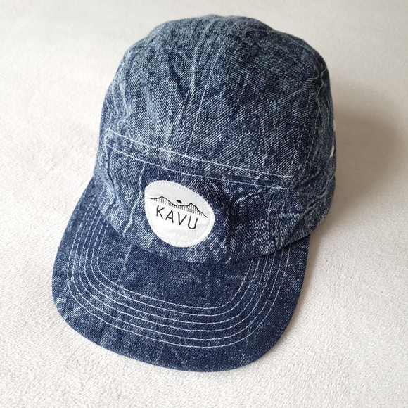 Kavu Other - Kavu Stonewashed Cotton Cap "Sun Out" Acid Wash Vibe Adjustable Strapback Unisex